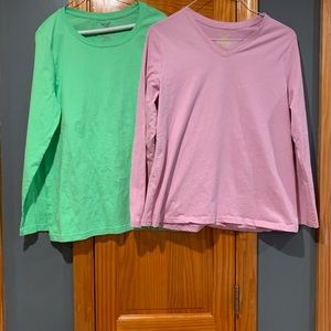 Set of 2 long sleeve shirts